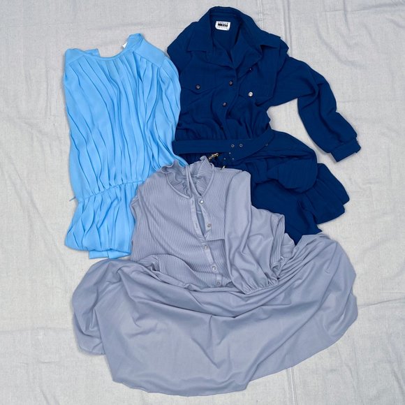 That'sWhatSheWoreVintage: Dresses Wool Denim Boots - Picture 4 of 8